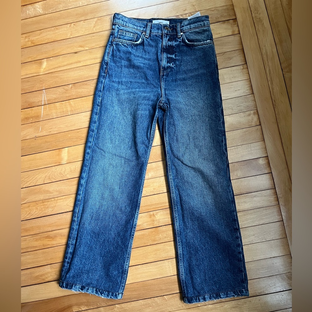 Mango straight denim